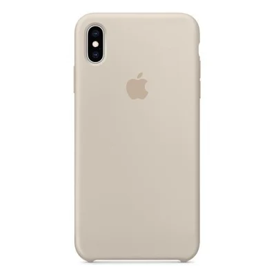 Apple iPhone XS MAX Silicone Case - Stone